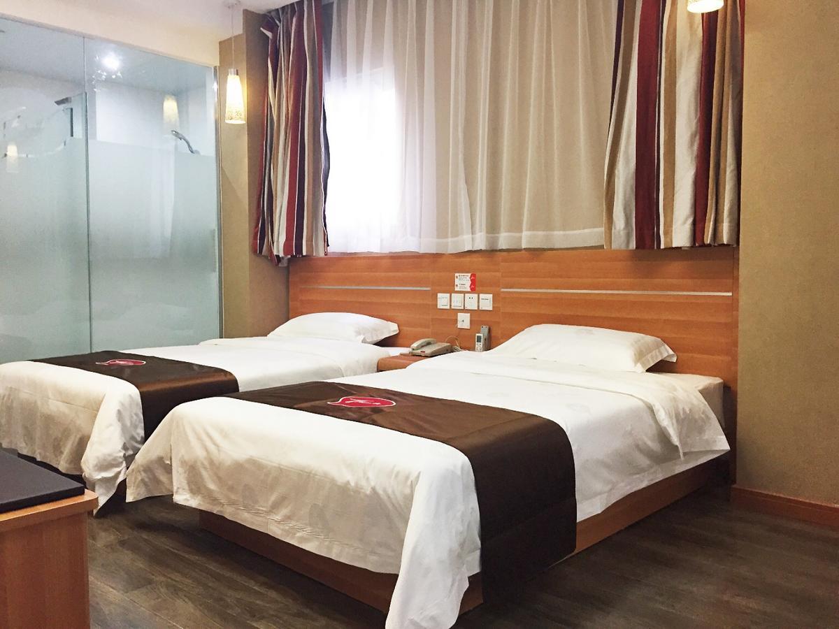 Thank Inn Chain Hotel Guangdong Shenzhen Baoan International Airport Eksteriør bilde